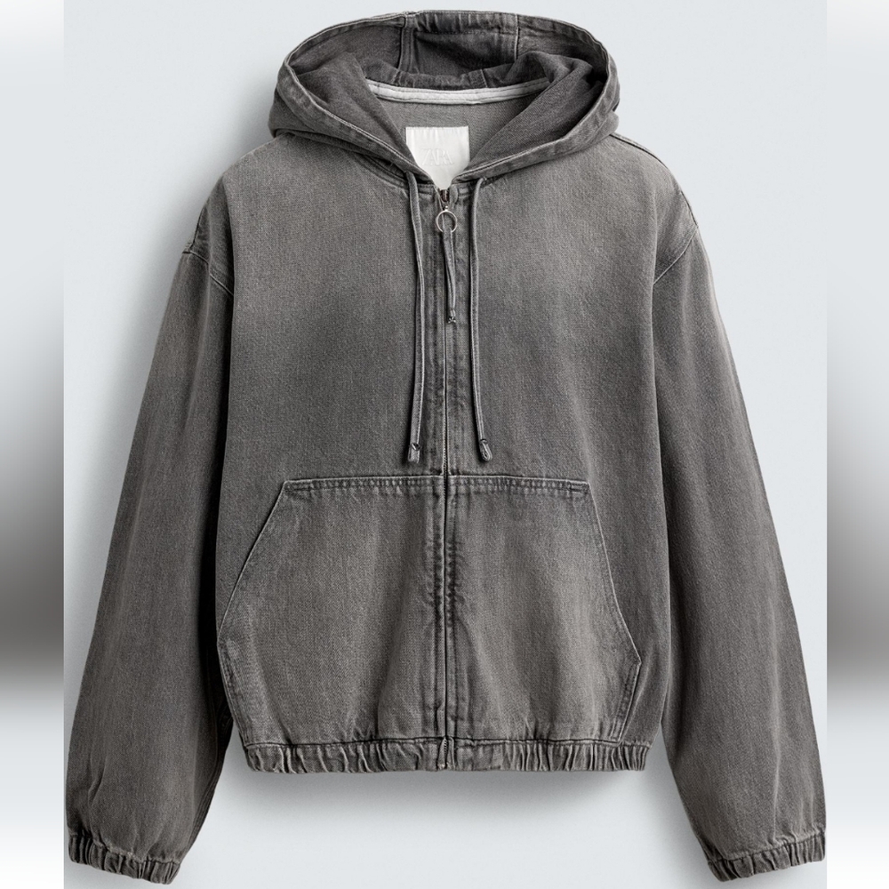Washed Hooded Zara Jacket
